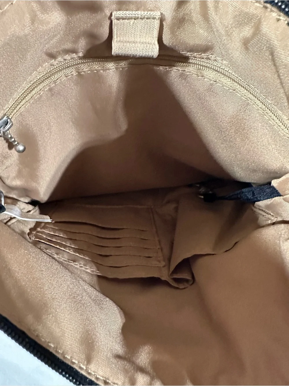 Baggallini Black Lightweight Crossbody Messenger Bag